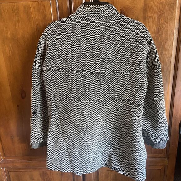Henry White Dublin Tweed Women’s Herringbone Jacket Fisherman Outdoor Sz 10 - Picture 14 of 16